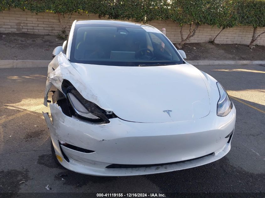 2022 Tesla Model 3 Long Range Dual Motor All-Wheel Drive VIN: 5YJ3E1EB8NF296103 Lot: 41119155