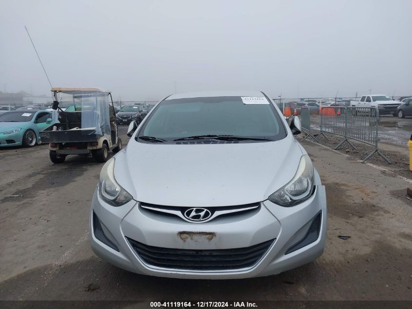 VIN 5NPDH4AE4GH709698 2016 Hyundai Elantra, SE no.11