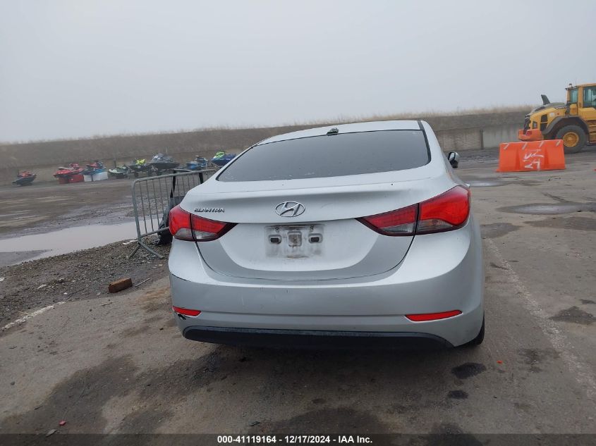 VIN 5NPDH4AE4GH709698 2016 Hyundai Elantra, SE no.15