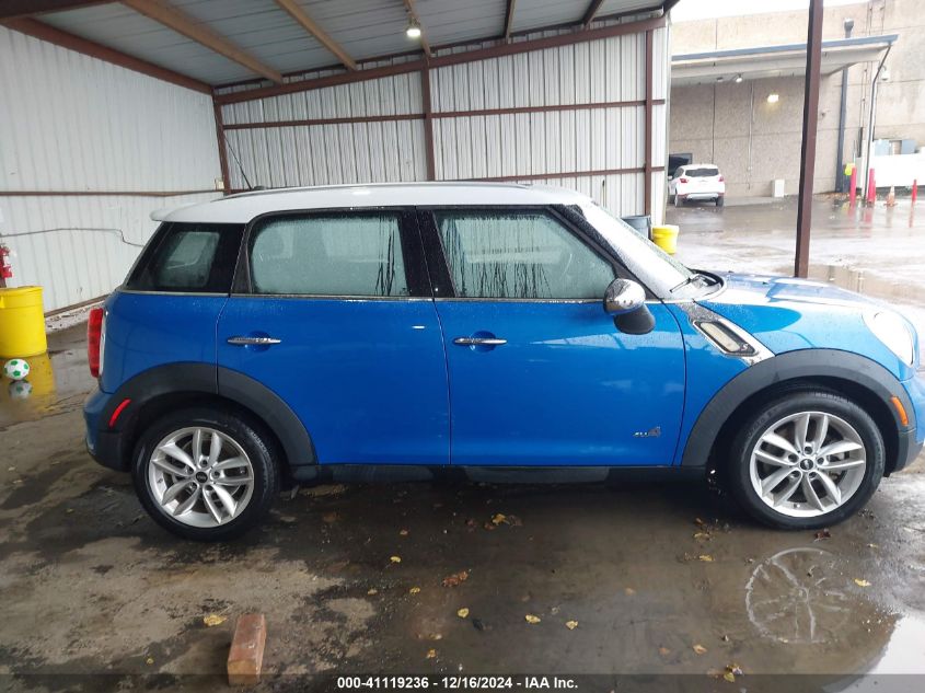 2012 Mini Cooper S Countryman VIN: WMWZC5C50CWL60368 Lot: 41119236