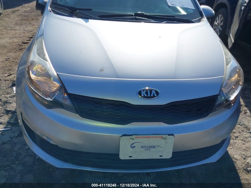 2017 Kia Rio Lx VIN: KNADM4A3XH6120741 Lot: 41119248