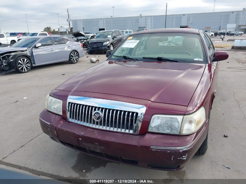 2009 Mercury Grand Marquis Ls (Fleet Only) VIN: 2MEHM75VX9X609369 Lot: 41119257