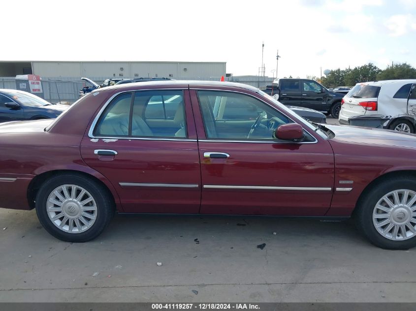 2009 Mercury Grand Marquis Ls (Fleet Only) VIN: 2MEHM75VX9X609369 Lot: 41119257