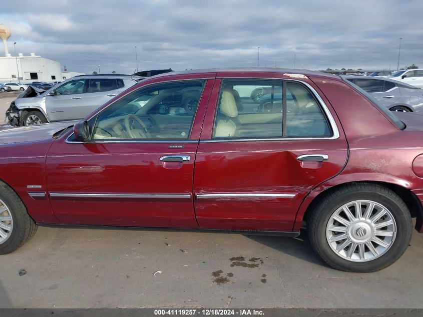 2009 Mercury Grand Marquis Ls (Fleet Only) VIN: 2MEHM75VX9X609369 Lot: 41119257