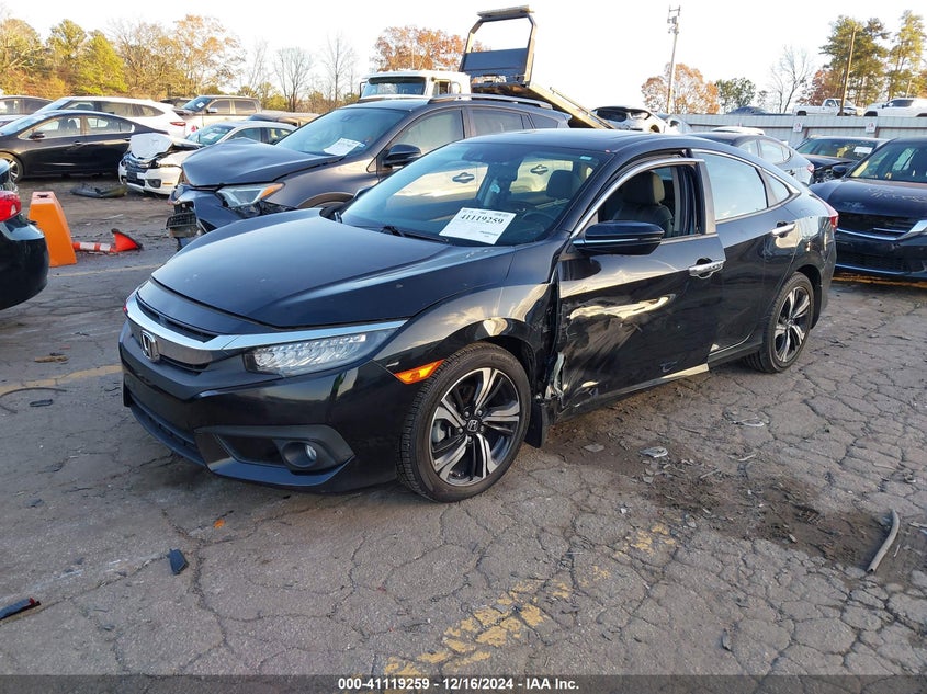 VIN 2HGFC1F90JH640253 2018 HONDA CIVIC TOURING