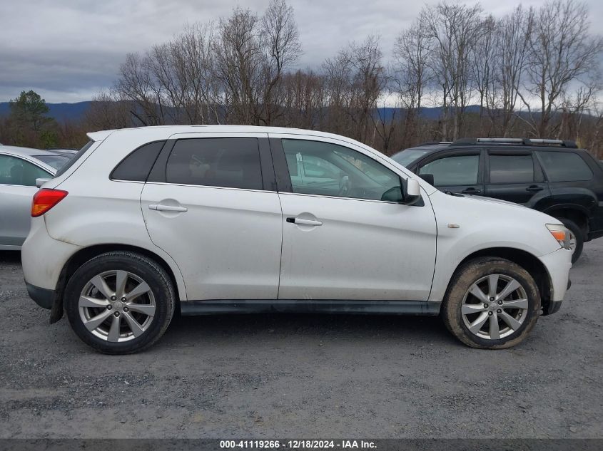 2013 Mitsubishi Outlander Sport Se VIN: 4A4AR4AU7DE002705 Lot: 41119266