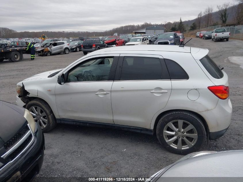 2013 Mitsubishi Outlander Sport Se VIN: 4A4AR4AU7DE002705 Lot: 41119266