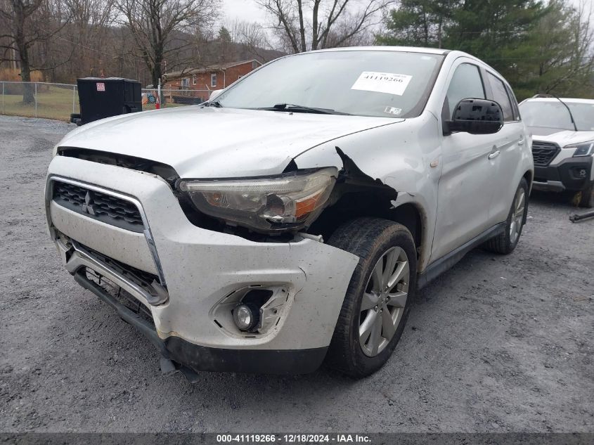 2013 Mitsubishi Outlander Sport Se VIN: 4A4AR4AU7DE002705 Lot: 41119266