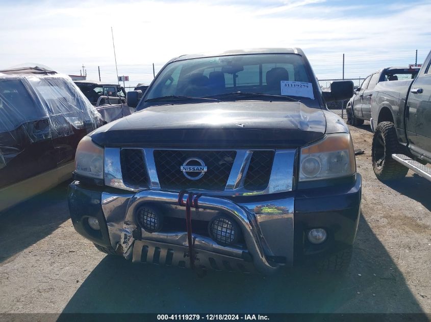 2012 Nissan Titan Sv VIN: 1N6BA0CA1CN313573 Lot: 41119279