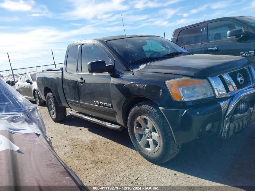 2012 Nissan Titan Sv VIN: 1N6BA0CA1CN313573 Lot: 41119279