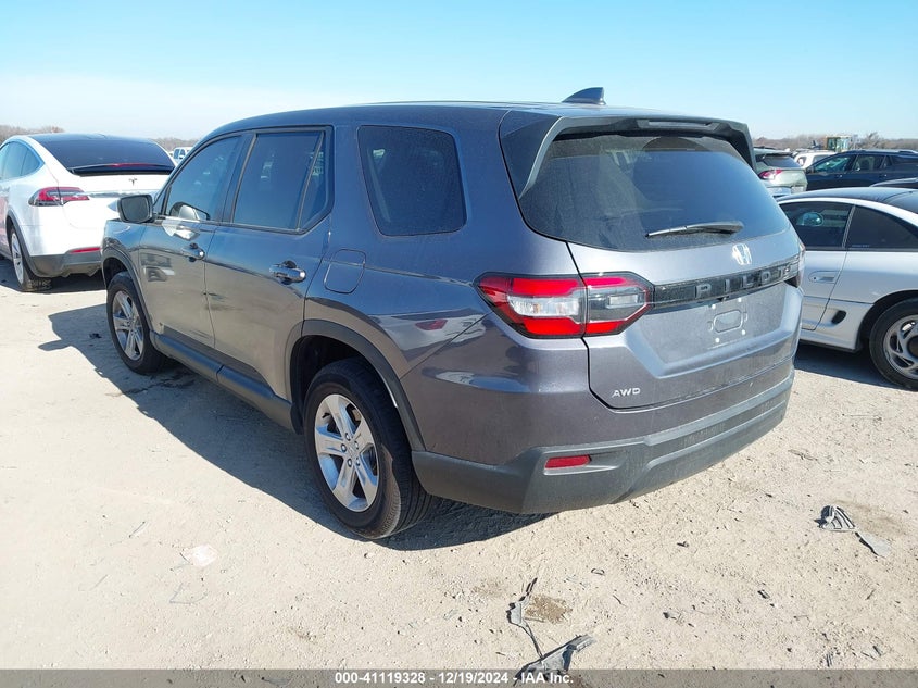 Vin: 5fnyg1h20rb035520, lot: 41609504, honda pilot lx/sport 20243
