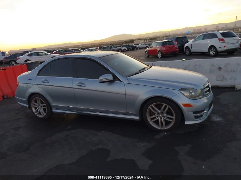 VIN WDDGF4HB8EA958708 2014 MERCEDES-BENZ C 250 no.13