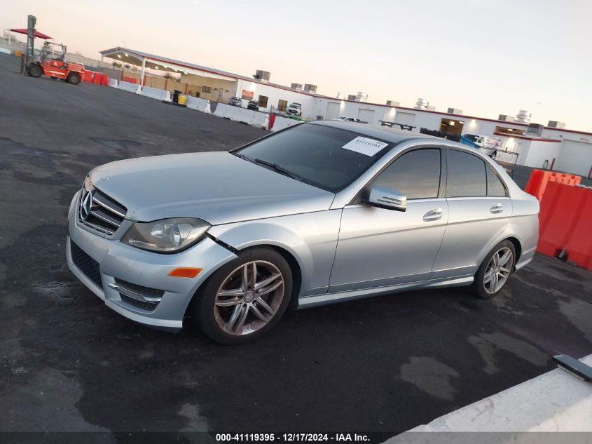 VIN WDDGF4HB8EA958708 2014 MERCEDES-BENZ C 250 no.14