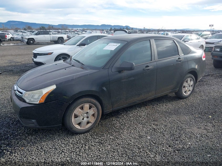 2008 FORD FOCUS VIN: 1FAHP34N68W150571