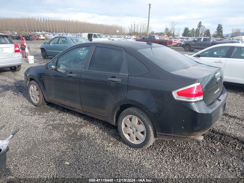 2008 FORD FOCUS VIN: 1FAHP34N68W150571