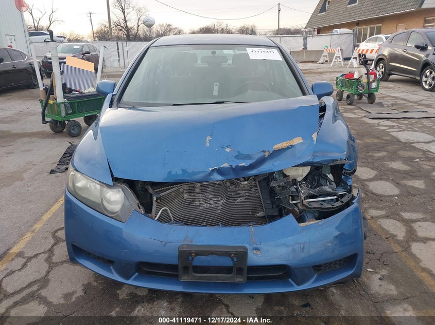 2009 HONDA CIVIC VIN: 2HGFA16569H353658