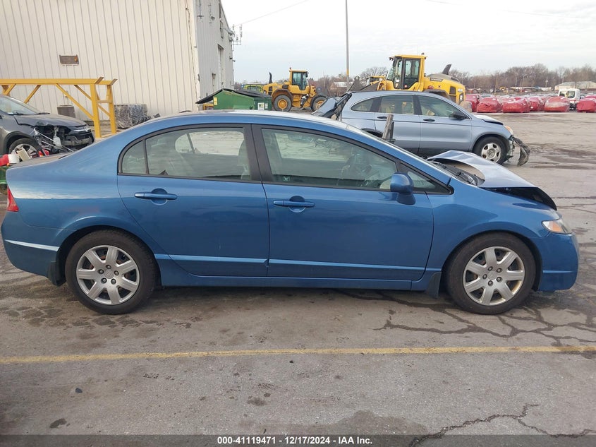 2009 HONDA CIVIC VIN: 2HGFA16569H353658