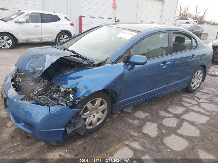 2009 HONDA CIVIC VIN: 2HGFA16569H353658