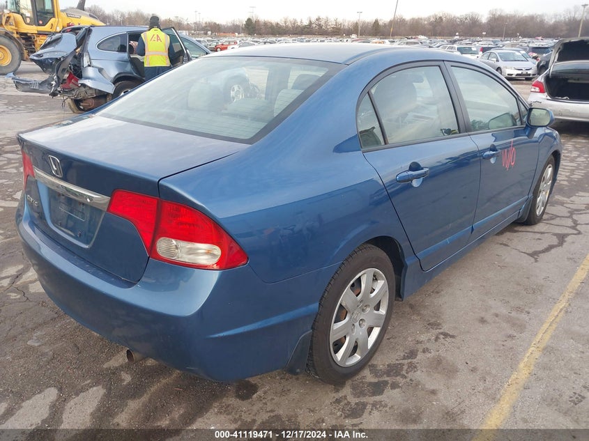 2009 HONDA CIVIC VIN: 2HGFA16569H353658