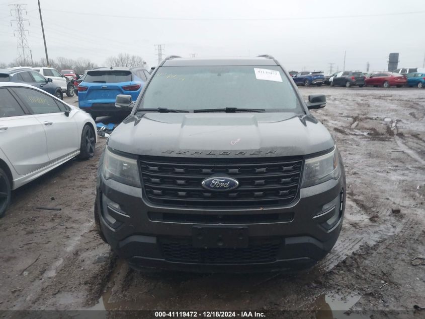 2016 Ford Explorer Sport VIN: 1FM5K8GT2GGB26582 Lot: 41119472