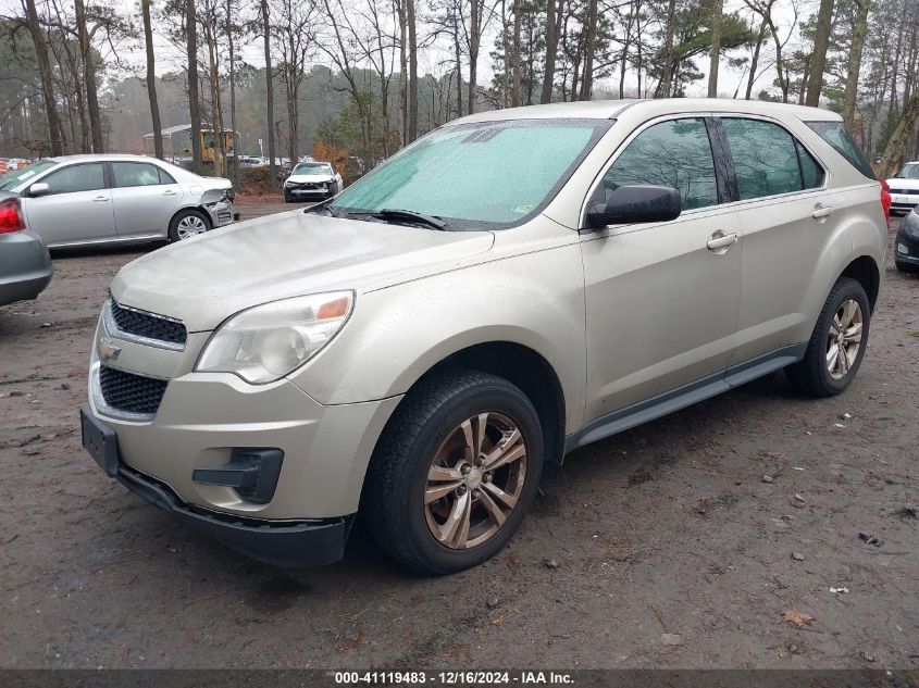 VIN 2GNFLCEK1D6156341 2013 Chevrolet Equinox, LS no.2