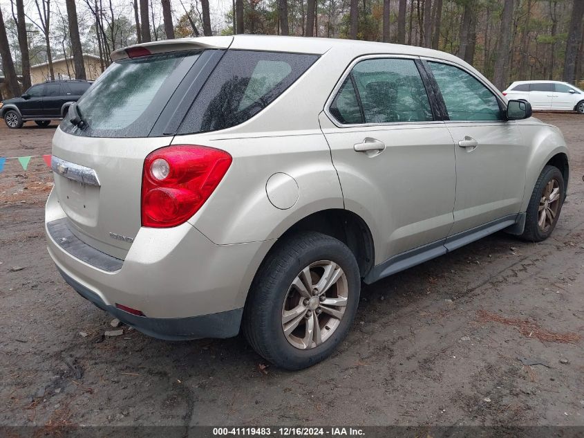 VIN 2GNFLCEK1D6156341 2013 Chevrolet Equinox, LS no.4