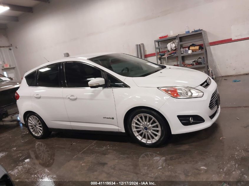 2013 Ford C-Max Hybrid Sel VIN: 1FADP5BU8DL516014 Lot: 41119534