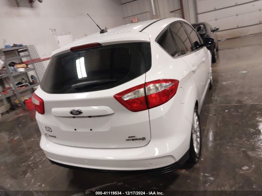 2013 Ford C-Max Hybrid Sel VIN: 1FADP5BU8DL516014 Lot: 41119534