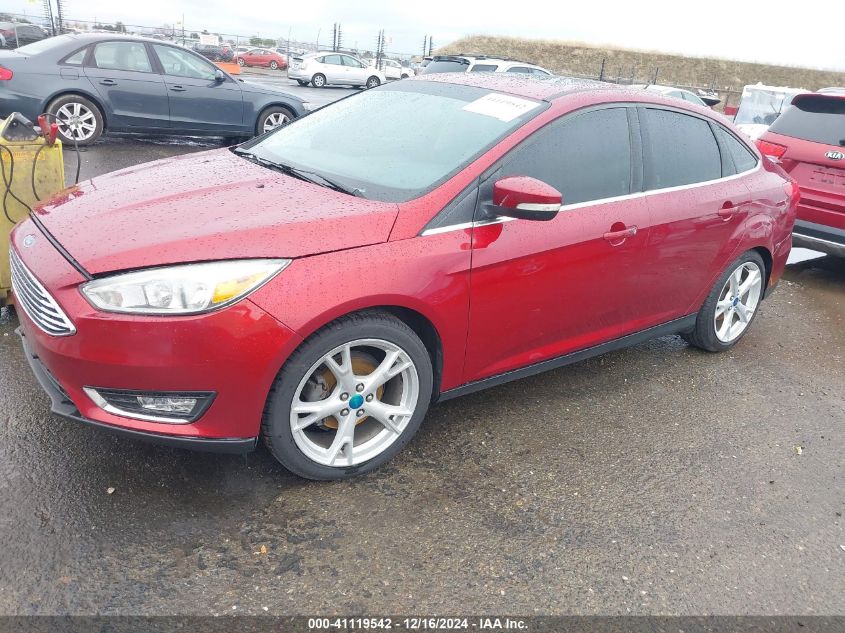 VIN 1FADP3J22FL288020 2015 Ford Focus, Titanium no.2