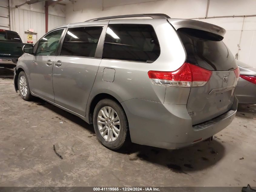 VIN 5TDYK3DC6DS341523 2013 Toyota Sienna, Xle/Limited no.3