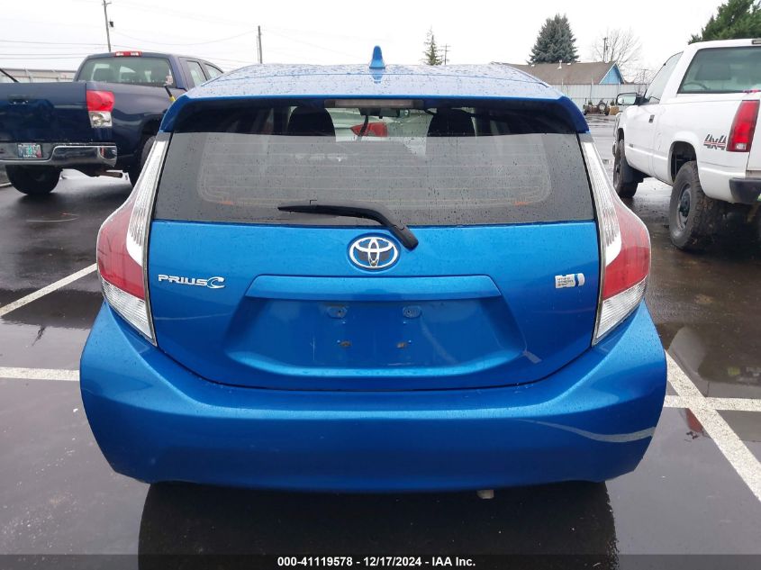 2015 Toyota Prius C Two VIN: JTDKDTB32F1112033 Lot: 41119578