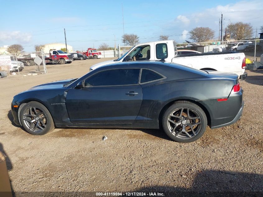 2014 Chevrolet Camaro 1Lt VIN: 2G1FB1E30E9295247 Lot: 41119594