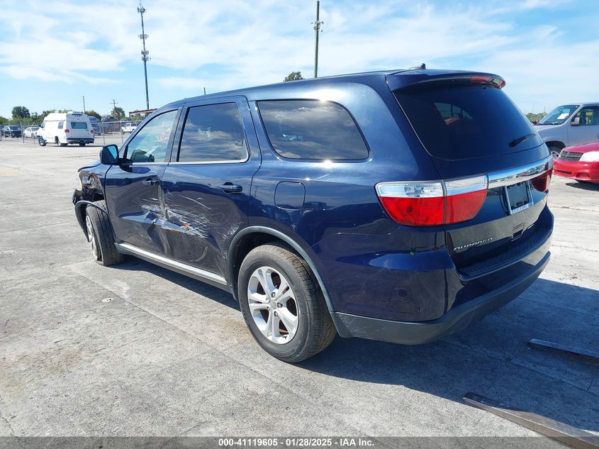 Vin: 1c4rdhagxdc551143, lot: 41609781, dodge durango sxt 20133