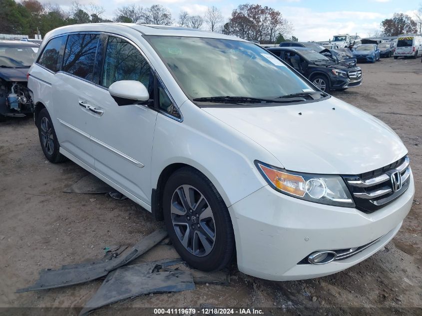 VIN 5FNRL5H93EB045201 2014 Honda Odyssey, Touring/T... no.1