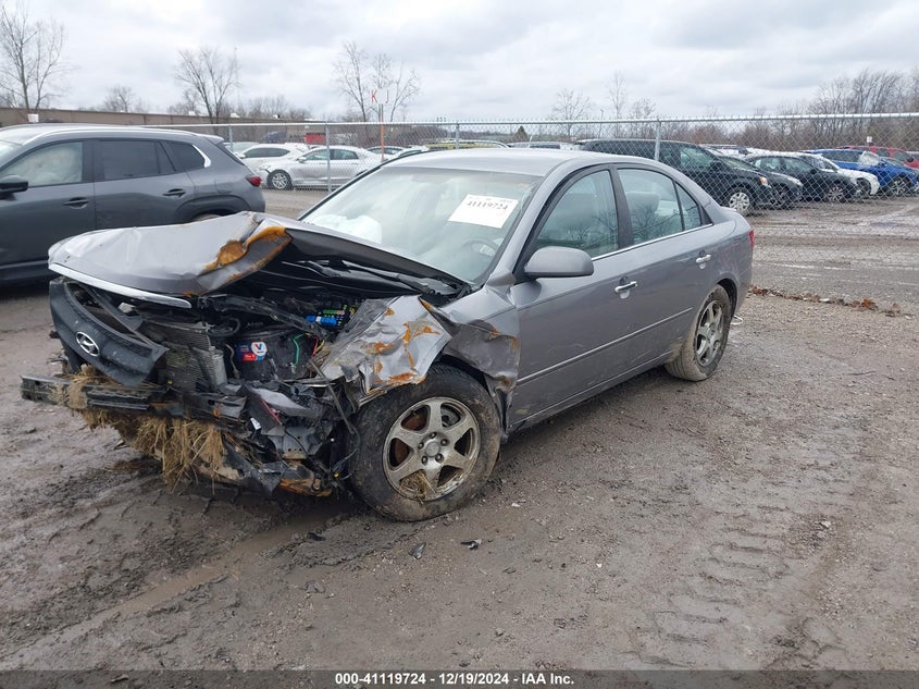 2006 HYUNDAI SONATA VIN: 5NPEU46C46H172661