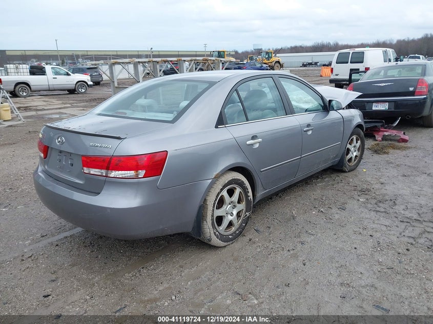 2006 HYUNDAI SONATA VIN: 5NPEU46C46H172661
