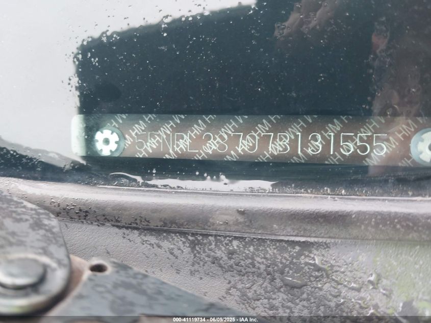 2007 Honda Odyssey Ex-L VIN: 5FNRL38707B131555 Lot: 41119734