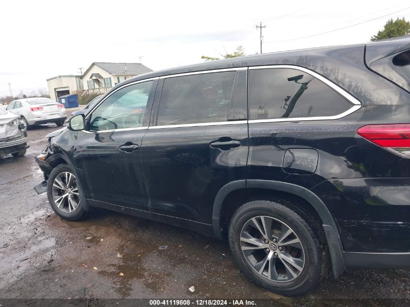 VIN 5TDBZRFH5HS378727 2017 Toyota Highlander, LE no.14