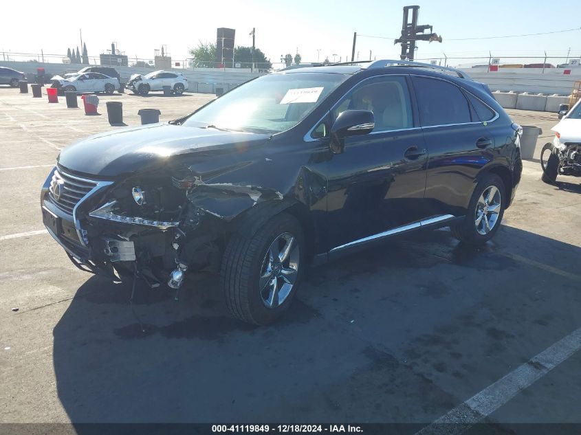 VIN 2T2ZK1BA4DC117097 2013 Lexus RX, 350 no.2