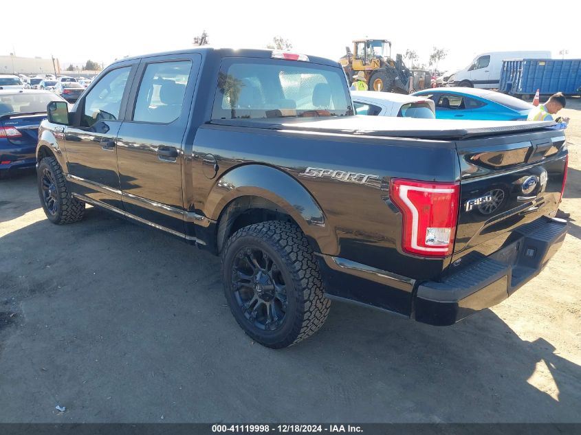 VIN 1FTEW1C88FKD43454 2015 Ford F-150, XL no.3