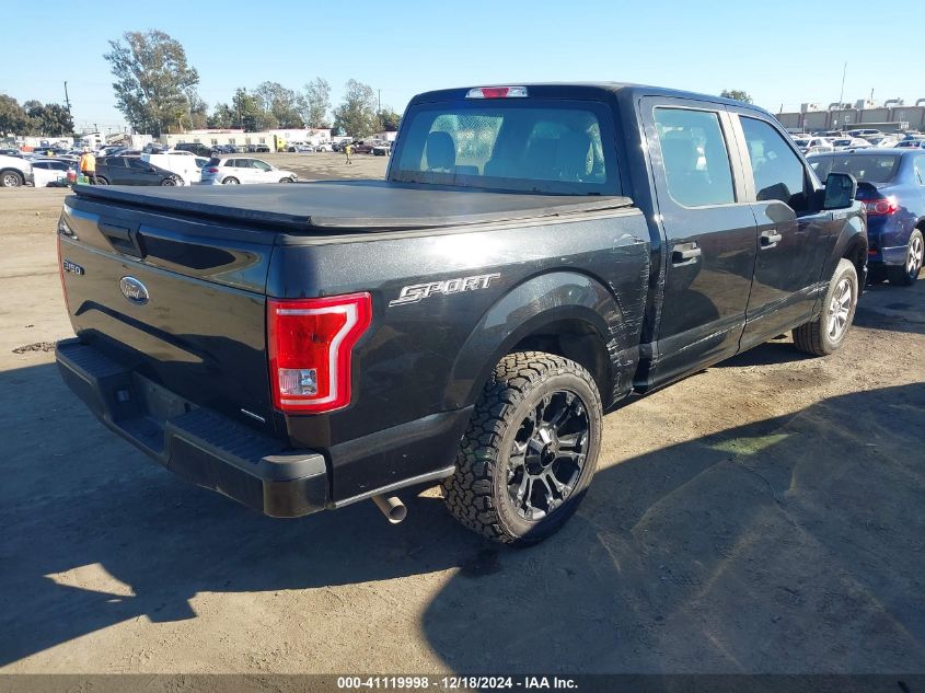 VIN 1FTEW1C88FKD43454 2015 Ford F-150, XL no.4