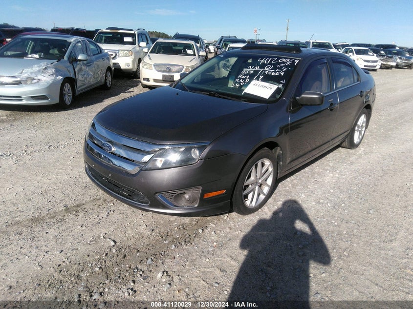 Vin: 3fahp0ja6br265598, lot: 41610205, ford fusion sel 20112