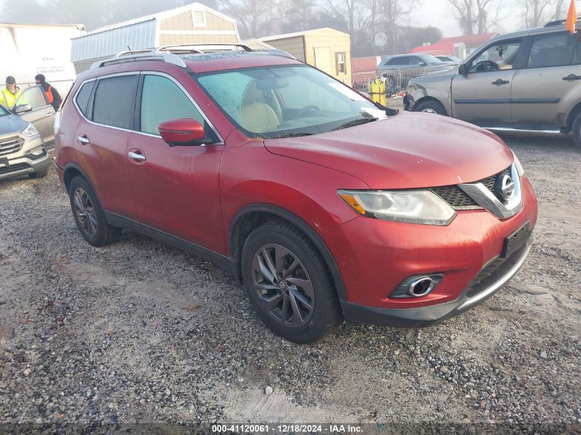 VIN 5N1AT2MV3GC836936 2016 Nissan Rogue, SL no.1