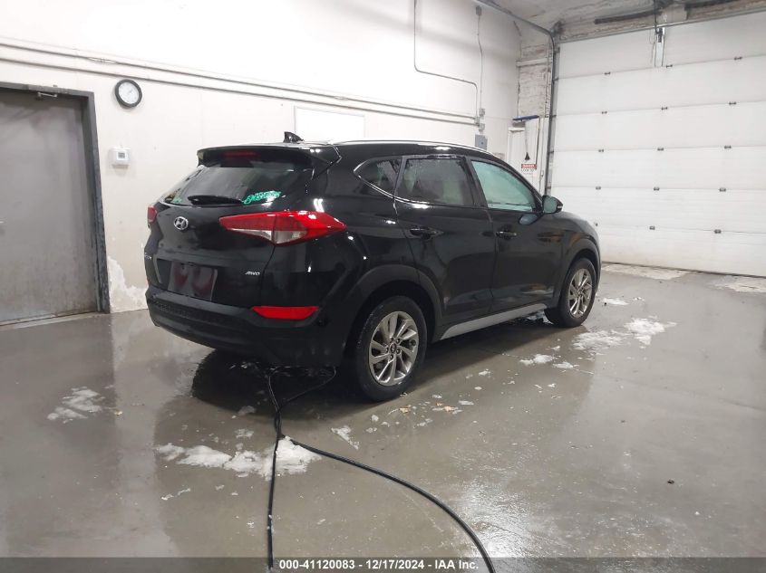 VIN KM8J3CA48HU474230 2017 Hyundai Tucson, Se Plus no.4