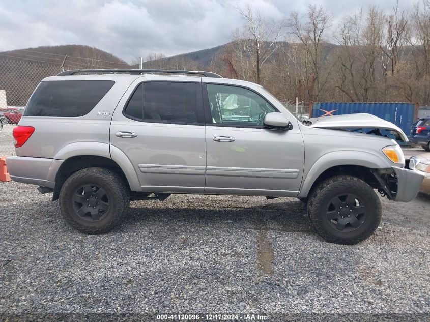 2007 Toyota Sequoia Sr5 V8 VIN: 5TDBT44A17S282361 Lot: 41120096