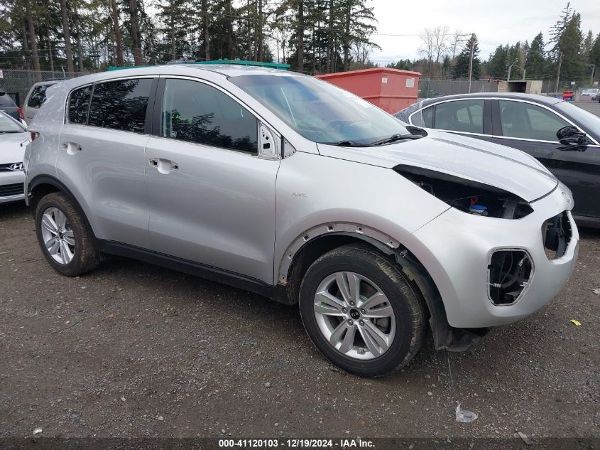 2017 Kia Sportage Lx VIN: KNDPMCAC5H7055110 Lot: 41120103