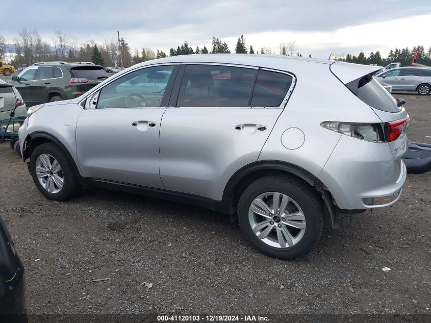 2017 Kia Sportage Lx VIN: KNDPMCAC5H7055110 Lot: 41120103