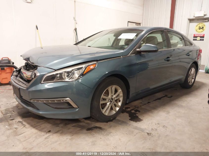 VIN 5NPE24AF6FH250901 2015 HYUNDAI SONATA no.2