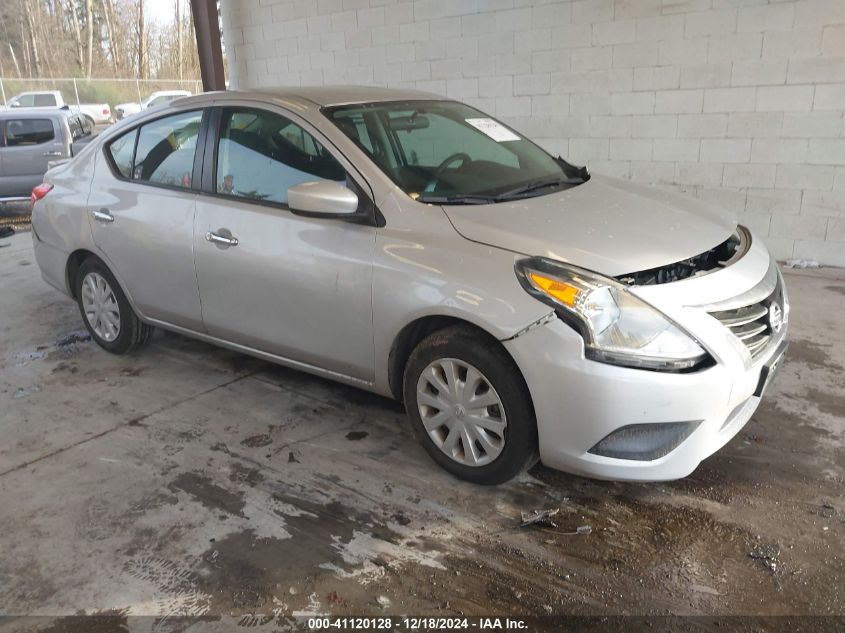 VIN 3N1CN7APXKL867837 2019 Nissan Versa, 1.6 SV no.1