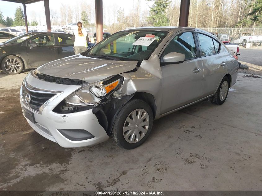 VIN 3N1CN7APXKL867837 2019 Nissan Versa, 1.6 SV no.2